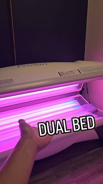 ProSun dual tanning bed at Next Level Spa-lala
