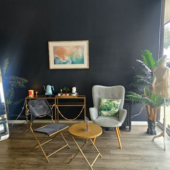 The lounge at Next Level Spa-lala